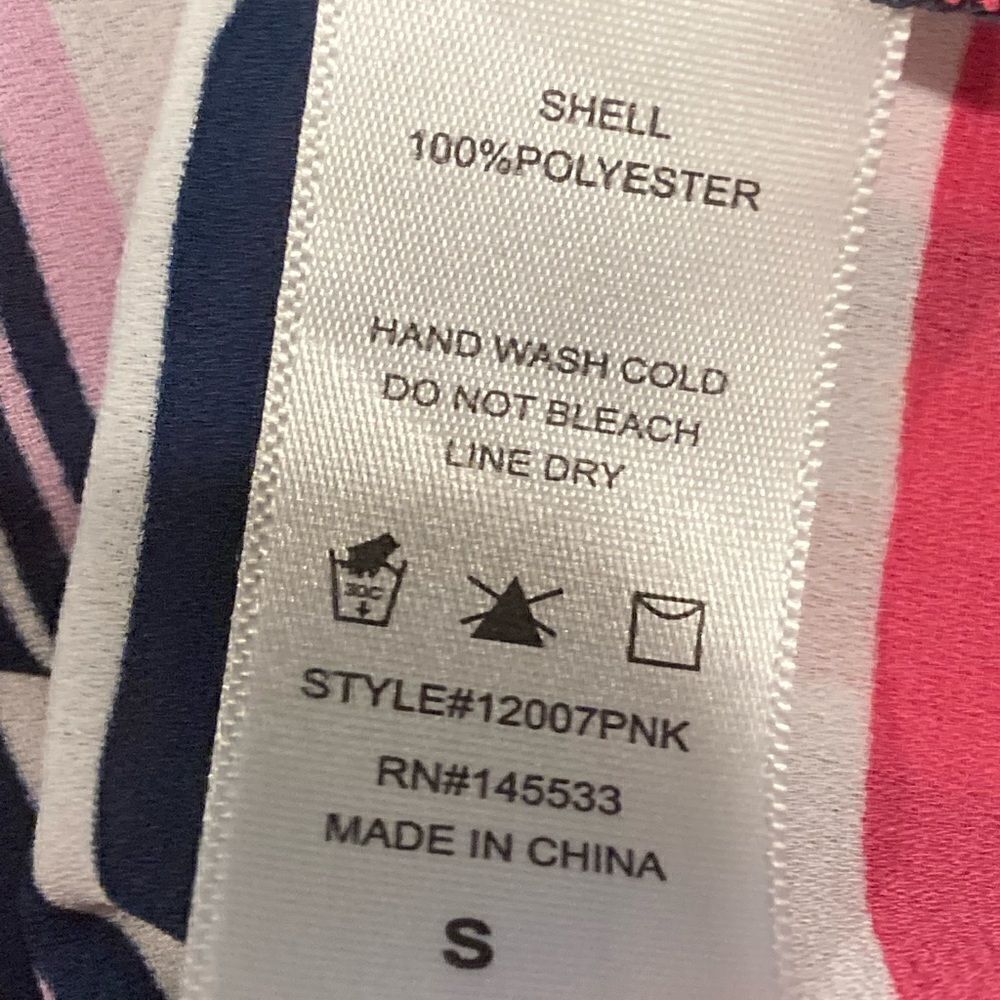 NWOT W5 Striped blouse Small - Picture 5 of 5